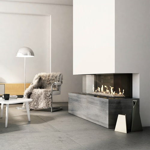 Gas Fireplace LEO 100 front facing natural gas ? 100/150 9 kW