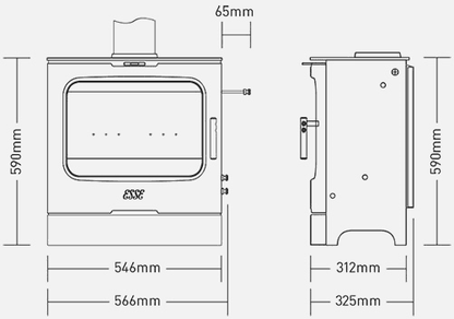 ESSE 175B Wood Burning Stove 5kW