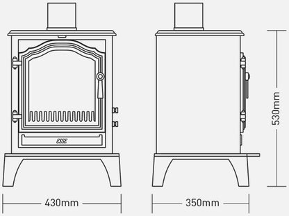 ESSE 500 Wood Burning Stove 5kW