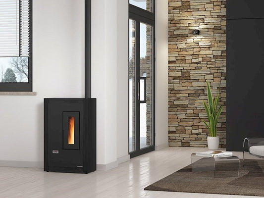 35KW SLIM PELLET BOILER STOVE