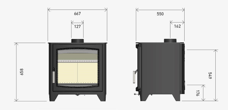 Parkray Aspect 14 Eco Stove