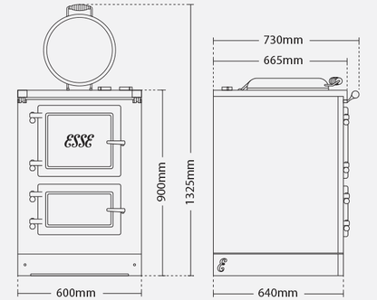 ESSE 600 T Electric Range Cooker