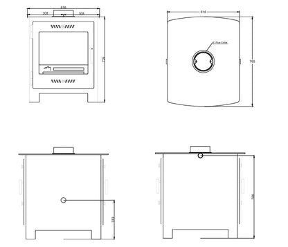 Carraig Mor Double Double Boiler
Stove