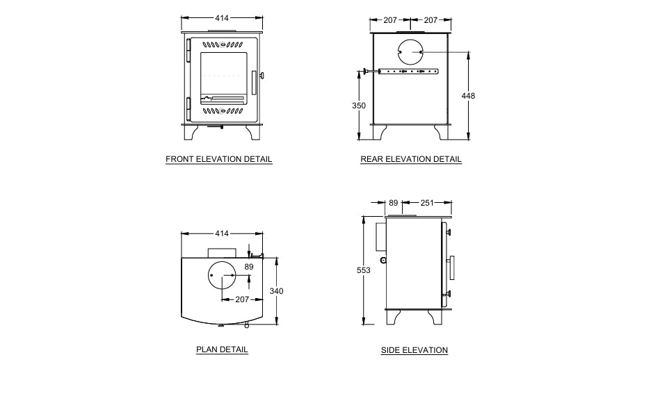 Fiachra Freestanding Stove