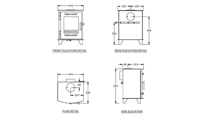 Fiachra Freestanding Stove