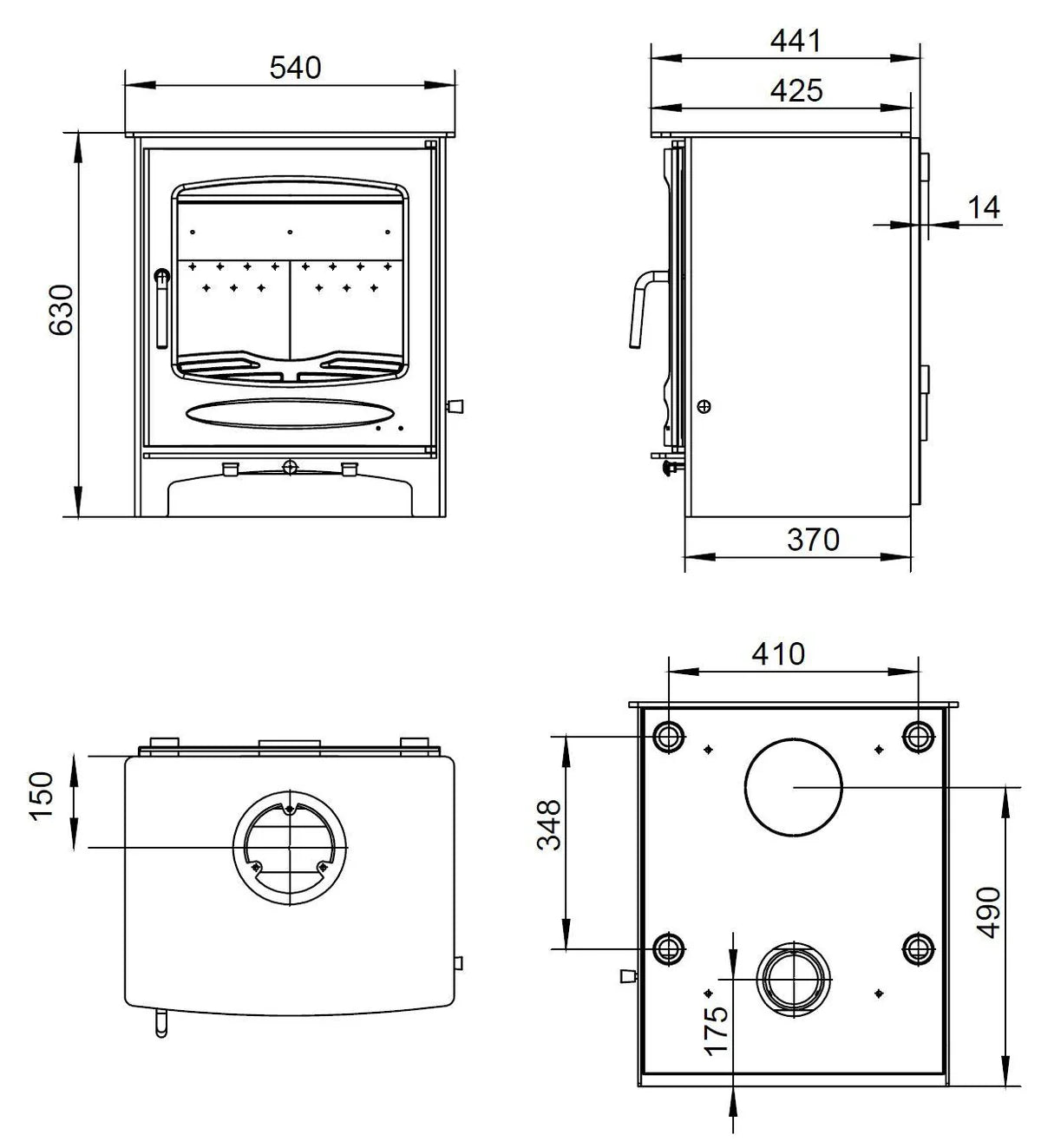 Sherwood 12kW Boiler (Eco)