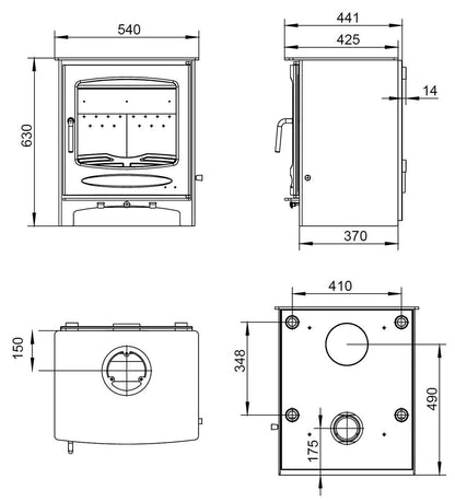 Sherwood 12kW Boiler (Eco)