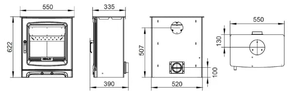 Alderwood 6.7kW Multi Fuel (Eco)