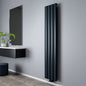 Milano Aris - Aluminium 1800mm Vertical Designer Radiator