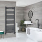 Milano Neva Dual Fuel - Anthracite Heated Towel Rail - Choice of Size