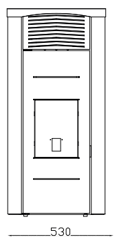 16KW JASMINE PELLET BOILER STOVE