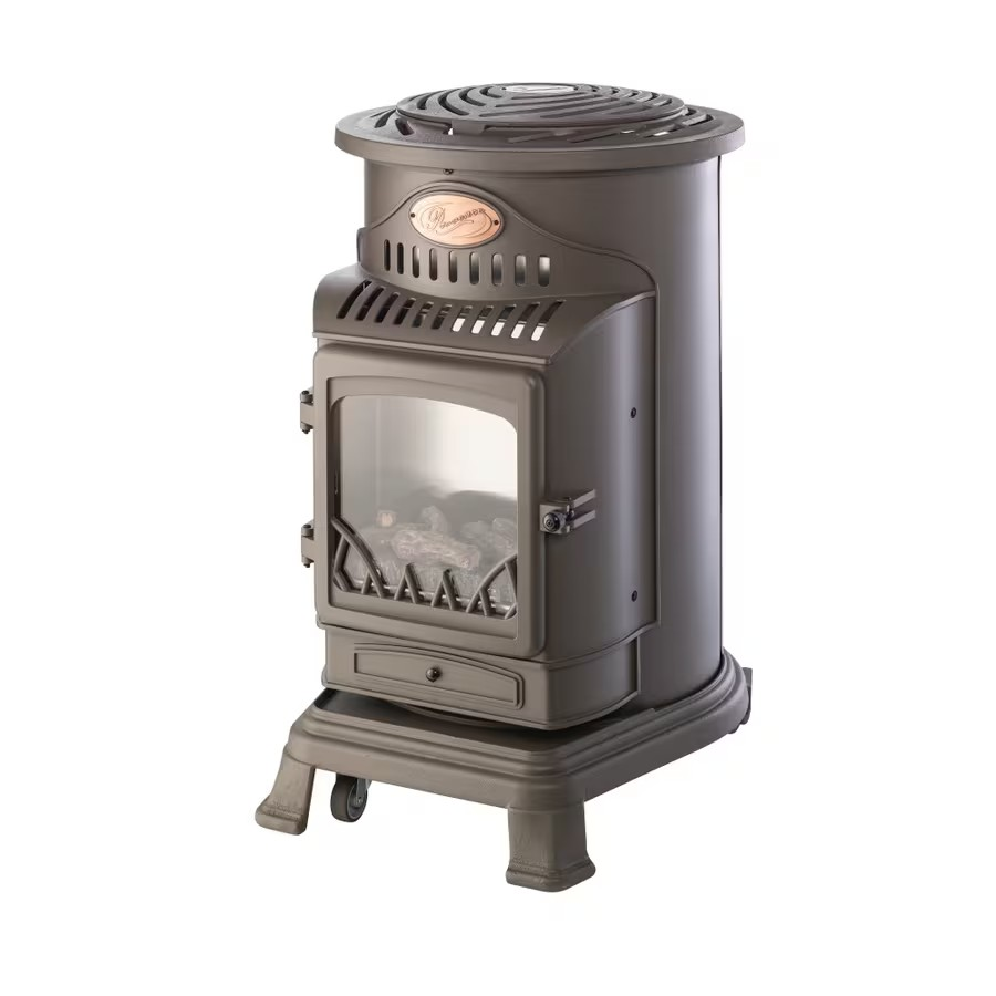 Provence 3kW Honey Glow Brown Deluxe Portable Gas Heater