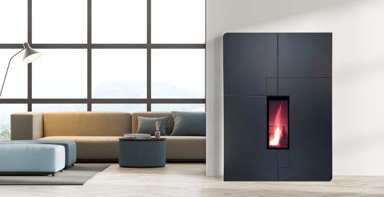 10KW LAYLA SLIM PELLET STOVE