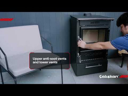 305-BOX Fireplace Stove